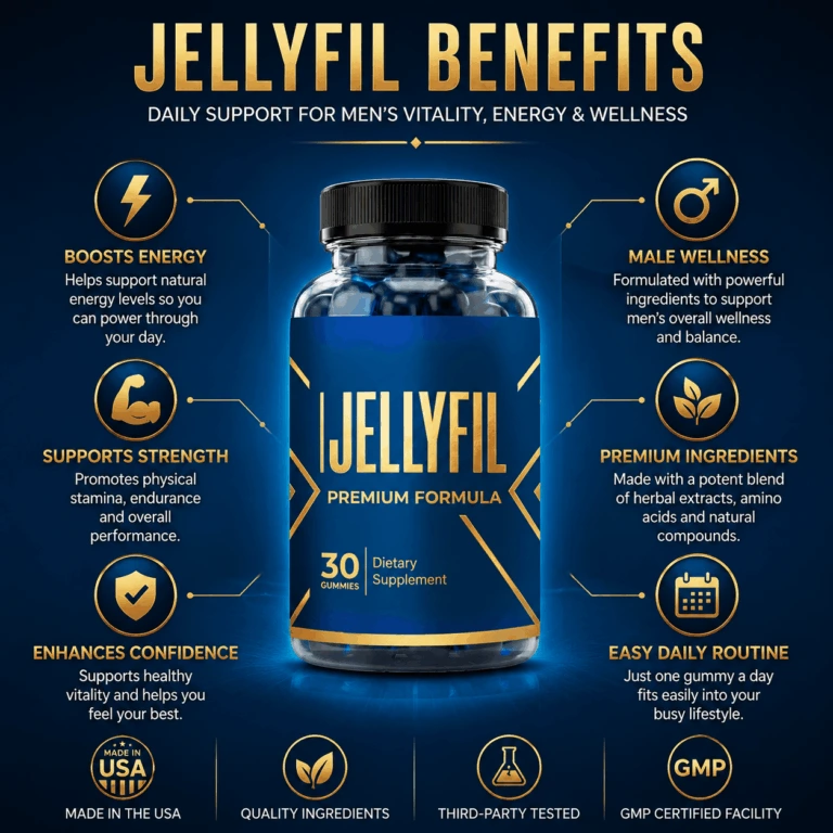 JellyFil Natural Supplement for Men's Wellness